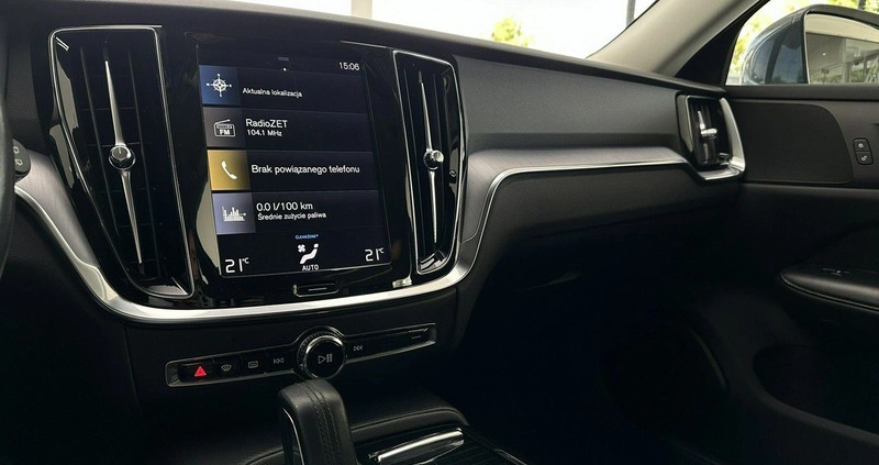 Volvo V60 cena 129900 przebieg: 164529, rok produkcji 2019 z Sztum małe 781